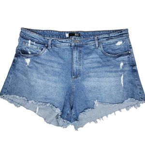 Kut from the cloth Jane highrise cut off denim shorts size 20W plus size
